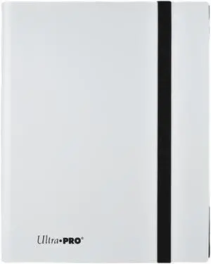 Binder 9 Pocket PRO Eclipse Arctic White Card Sleeve Protector Durable Standard Size Storage Ultra