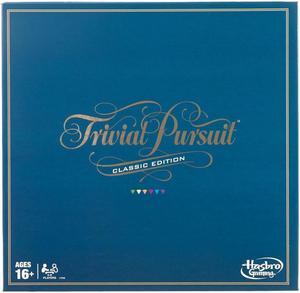 Trivial Pursuit Classic Ed Family Fun Strategy Board Game Hasbro HSBC1940