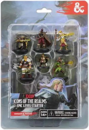 WizKids D&D Icons of The Realms Miniatures Epic Level Starter Game WizKids D&D Icons of The Realms Miniatures Epic Level Starter Game