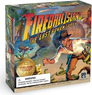 Fireball Island Last Adventurer Board Game Restoration Games REO9102 Fireball Island Last Adventurer Board Game Restoration Games REO9102