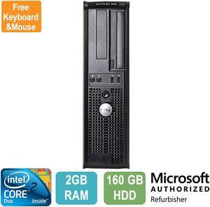 Dell OptiPlex 380 Desktop, Intel Core2Duo,2GB RAM, 160GB HDD, Win 10!