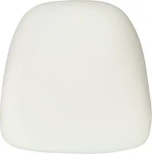 Hard Ivory Fabric Chiavari Chair Cushion