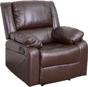 Harmony Series Brown Leather Recliner