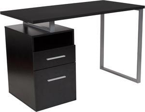Flash Furniture Harwood 47" Computer Desk Dark Ash (NANJN2634G)