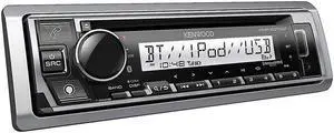 Kenwood KMR-D378BT Marine CD Receiver with Bluetooth and Amazon Alexa