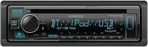 Kenwood KDC-BT378U Single DIN CD Receiver with Bluetooth and Amazon Alexa