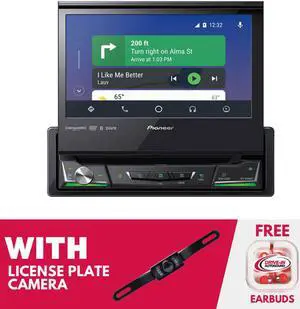 Pioneer AVH-3500NEX 6.8 Inch Multimedia DVD Receiver with License Plate Camera