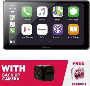 Pioneer DMH-WC6600NEX 1-DIN 9" Modular Digital Media Receiver & Backup Camera