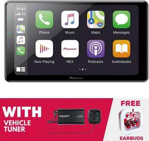Pioneer DMH-WC6600NEX 1-DIN 9" Modular Digital Media Receiver & SiriusXM Tuner