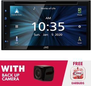 JVC KW-V66BT 6.8" DVD Receiver w/ Apple CarPlay/Android Auto & Backup Camera