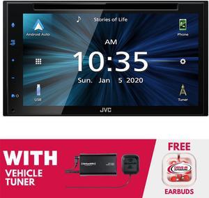 JVC KW-V66BT 6.8" DVD Receiver w/ Apple CarPlay/Android Auto & SiriusXM Tuner
