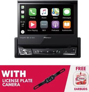 Pioneer AVH-3500NEX 7" 1-DIN Multimedia DVD Receiver w/ License Plate Camera