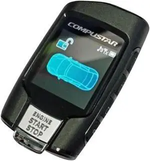 Compustar 2WQ9R-FM 2-Way Q9 LCD Remote w/ 5 Buttons - Up to 3000 Feet Max Range