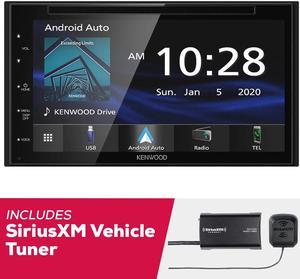 Kenwood DDX57S 6.8 Inch DVD Receiver with SiriusXM SXV300V2 Vehicle Tuner