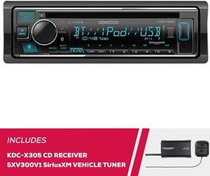 Kenwood eXcelon KDC-X305 Single DIN CD Receiver w/ Bluetooth & SiriusXM Tuner