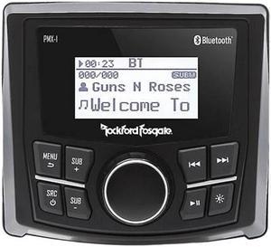 Rockford Fosgate PMX-1 Punch Marine Grade Receiver with 2.3 Inch Dot Display