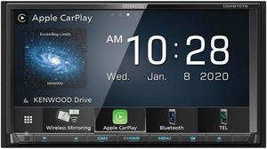 Kenwood DDX9707S 6.95 Inch DVD Receiver with Apple CarPlay or Android Auto