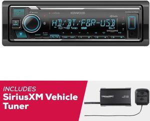 Kenwood Excelon KMM-X704 Media Receiver with SiriusXM SXV300V2 Vehicle Tuner