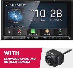Kenwood DNX997XR 6.8 Inch Navigation DVD Receiver & CMOS-740HD HD Rear Camera