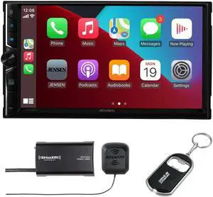 Jensen CAR723W 7" Double-DIN Digital Multimedia Receiver with SiriusXM Tuner
