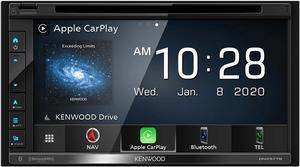 Kenwood DNX577S 6.8" Garmin Navigation Touchscreen Receiver w/ Apple CarPlay and Android Auto