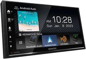 Kenwood DMX809S 6.8" Digital Multimedia Receive with Universal Rear View Camera