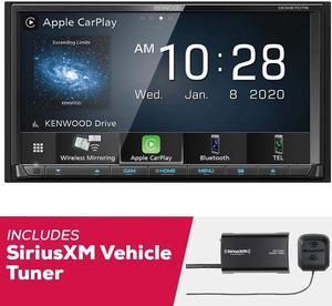 Kenwood DDX9707S 6.95 Inch DVD Receiver with SiriusXM SXV300V2 Vehicle Tuner