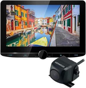 Kenwood DNR1007XR 10.1" Navigation Receiver and CMOS-230 Universal Backup Camera