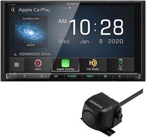 Kenwood DNX997XR Navigation DVD Receiver & CMOS-130 Universal Rear View Camera