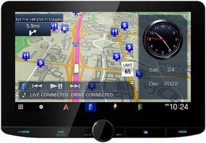 Refurbished Kenwood DNR1008RVS 10.1" Multimedia Receiver and Android Auto & Apple CarPlay