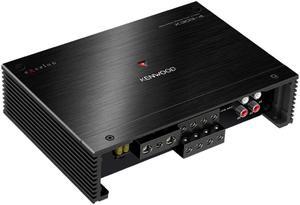 Kenwood X303-4 Class D 4-Channel Power Amplifier, 75W RMS, High-Resolution Audio