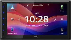 JVC KW-M595BT 6.8" Multimedia Receiver w/ CarPlay & Android Auto Compatibility