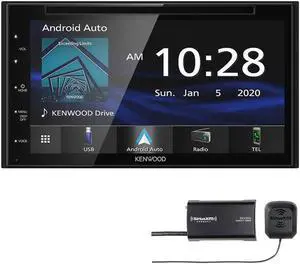 Kenwood DDX5707S 6.8 Inch DVD Receiver with SiriusXM SXV300V2 Vehicle Tuner