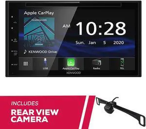 Kenwood DDX5707S 6.8 Inch DVD Receiver with CMOS-240U Universal Backup Camera