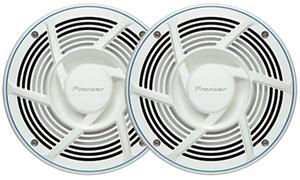 Pioneer TS-MR2040 8" 200W Max Power IMPP Cone 2-Way Marine Coaxial Speakers