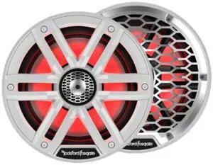 Rockford Fosgate M2-65 M2 Series 6-1/2" Color-Optix marine speakers (White)