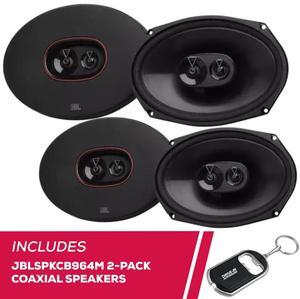 JBL 2-Pack JBLSPKCB964M Club Series 6"x9" 85 Watts RMS 3-Way Car Audio Speakers