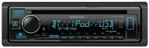 Kenwood KDC-BT35 Single Din CD Receiver & Amazon Alexa with Bluetooth