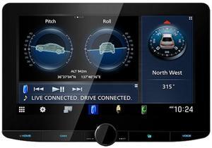 Kenwood DMX1038S 10.1" Multimedia Receiver w/ Wireless CarPlay & Android Auto