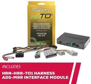 iDatalink HRN-HRR-TO1 Radio Replacement Harness with ADS-MRR Interface Module