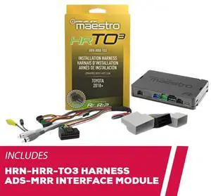iDatalink HRN-HRR-TO3 Radio Replacement Harness with ADS-MRR Interface Module