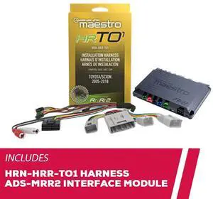 iDatalink HRN-HRR-TO1 Radio Replacement Harness with ADS-MRR2 Interface Module
