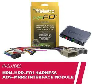 iDatalink HRN-HRR-FO1 Radio Replacement Harness with ADS-MRR2 Interface Module