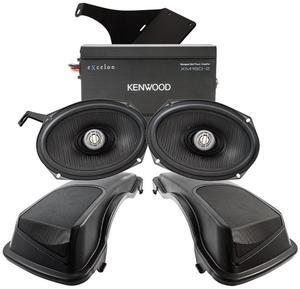 Kenwood P-HD2RSG-98 Rear Audio Package for 98-13 Harley Davidson Street Glide