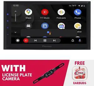 Pioneer DMH-WC5700NEX 6.8 Inch Multimedia Receiver with License Plate Camera