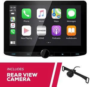 Kenwood DMX1037S 10.1" 2-DIN Multimedia Receiver w/ CMOS-230LP Backup Camera