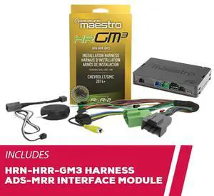 iDatalink HRN-HRR-GM3 Radio Replacement Harness with ADS-MRR Interface Module