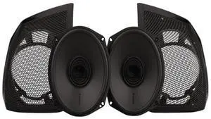 Rockford Fosgate HD24BL69 6x9" Saddlebag Cut-In Speaker for 2024+ Harley-Davidson
