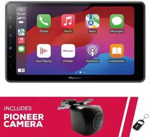 Pioneer DMH-WT5000NEX 9" Multimedia Receiver & NB-BC011 Front/Rear View Camera