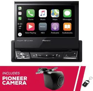 Pioneer AVH-3500NEX 6.94" 1-DIN DVD Receiver w/ NB-BC011 Front/Rear View Camera